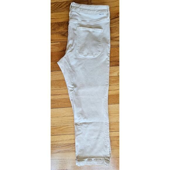 DEAR JOHN Jeanne Mid Rise Flare Women's Pants Jeans, Sz 32, Vanilla - Picture 5 of 13